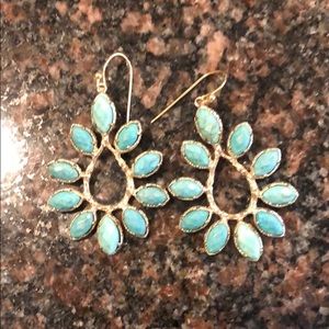 Nyla Earrings in Turquoise